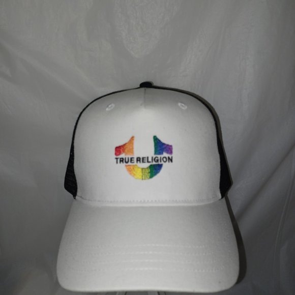True Religion Other - TRUE RELIGION SNAPBACK PRIDE RAINBOW TRUCKER HAT